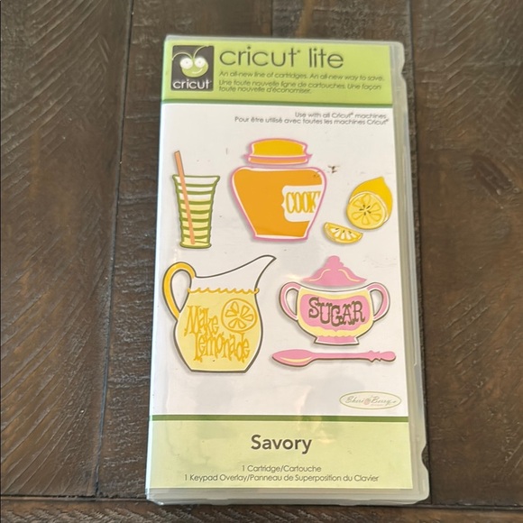 Cricut Lite Savory Cartridge - Picture 1 of 4